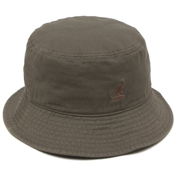 カンゴール 帽子 ウォッシュドバケット バケットハット カーキ メンズ レディース ユニセックス KANGOL WASHED BUCKET K4224HT SMOG 2024秋冬新作