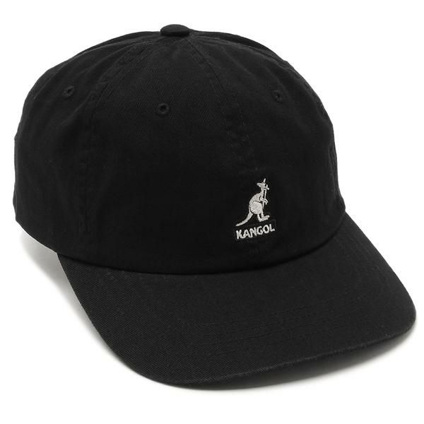 カンゴール 帽子 ウォッシュドベースボール ローキャップ ブラック メンズ レディース ユニセックス KANGOL WASHED BASEBALL K5165HT BLK 2024秋冬新作