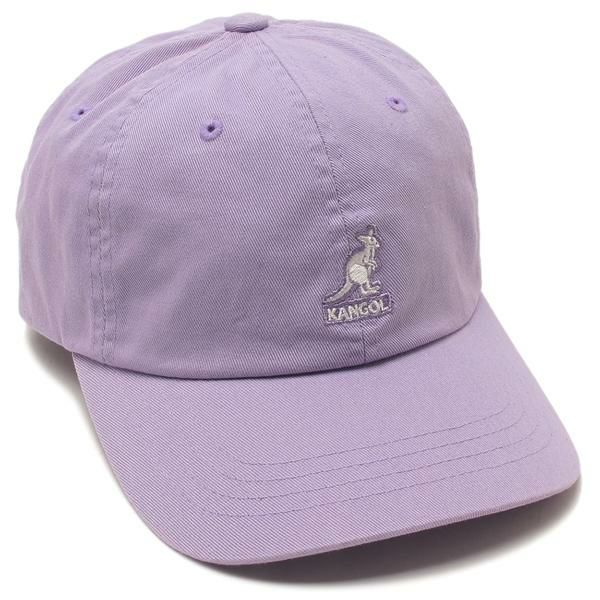 カンゴール 帽子 ウォッシュドベースボール ローキャップ パープル メンズ レディース KANGOL WASHED BASEBALL K5165HT ICEDLILAC 2024秋冬新作