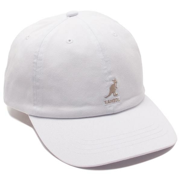 カンゴール 帽子 ウォッシュドベースボール ローキャップ ホワイト メンズ レディース ユニセックス KANGOL WASHED BASEBALL K5165HT WHT 2024秋冬新作