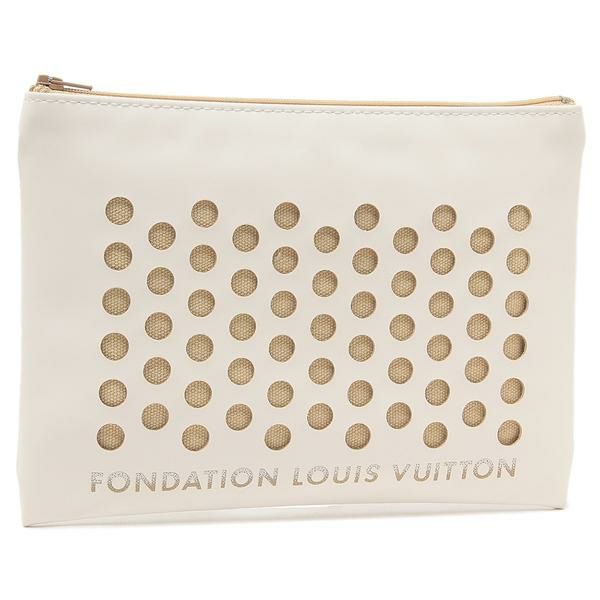 フォンダシオン ルイヴィトン クラッチバッグ ポーチ ホワイト メンズ レディース ユニセックス FONDATION LOUIS VUITTON 2000000023533 フォンダシオン ルイヴィトン クラッチバッグ ポーチ ホワイト メンズ レディース ユニセックス FONDATION LOUIS VUITTON 2000000023533