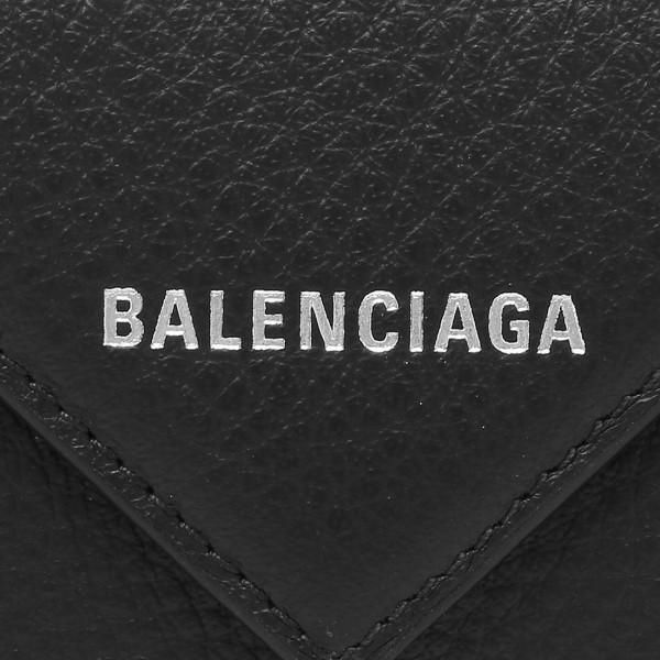 バレンシアガ 折財布 レディース BALENCIAGA 391446 DLQ0N 1000 ブラック 詳細画像