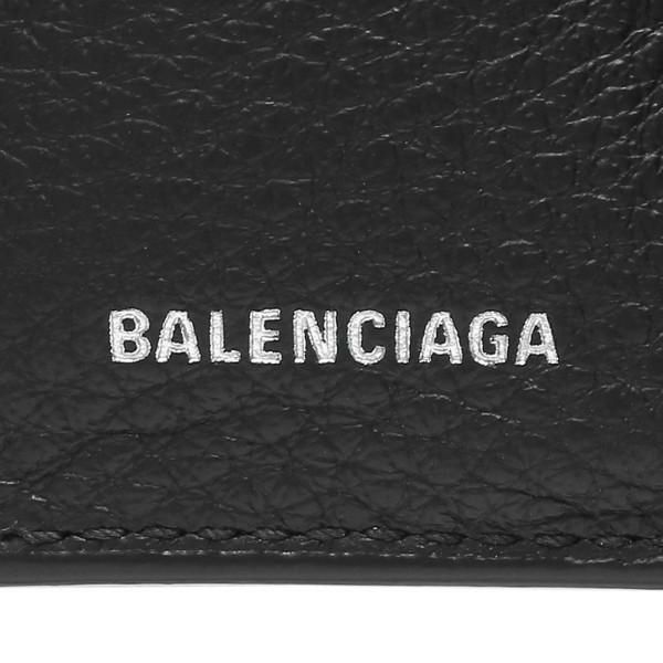 バレンシアガ 折財布 レディース BALENCIAGA 391446 DLQ0N 1000 ブラック 詳細画像