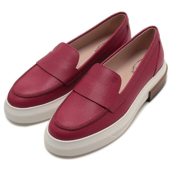 トッズ ローファー オックスフォード レッド レディース TOD'S XXW92B0Y41Z 6VA G806 37.5(約24.5cm)