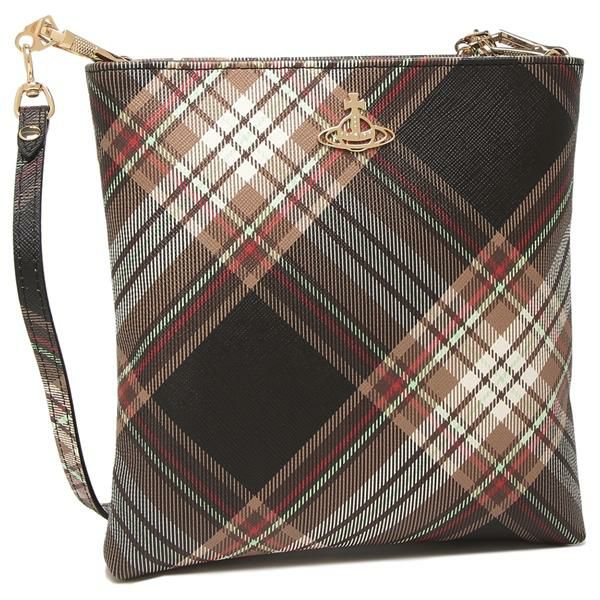 ヴィヴィアンウエストウッド ショルダーバッグ ダービー スクエア ブラウン ブラック レディース VIVIENNE WESTWOOD 51160005U S001K D101 マルチカラー ヴィヴィアンウエストウッド ショルダーバッグ ダービー スクエア ブラウン ブラック レディース VIVIENNE WESTWOOD 51160005U S001K D101 マルチカラー