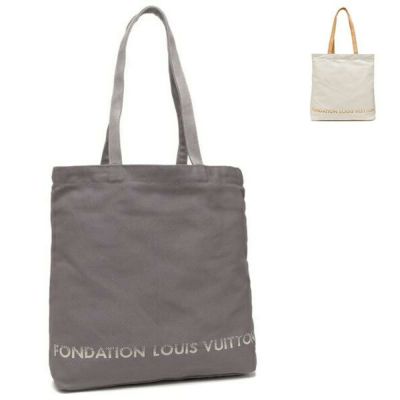 フォンダシオン ルイヴィトン トートバッグ グレー メンズ レディース