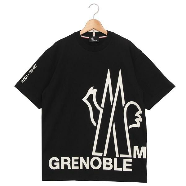 モンクレール Tシャツ カットソー GRENOBLE グルノーブル ブラック メンズ MONCLER 8C00007 83927 999