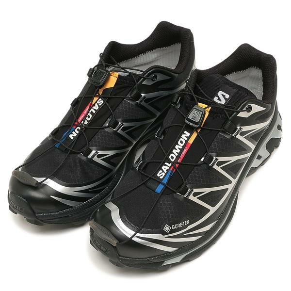 サロモン スニーカー XT6 GTX エックスティー6 ジーティーエックス ブラック メンズ レディース SALOMON L47450600 Nero 7(約25.5cm)