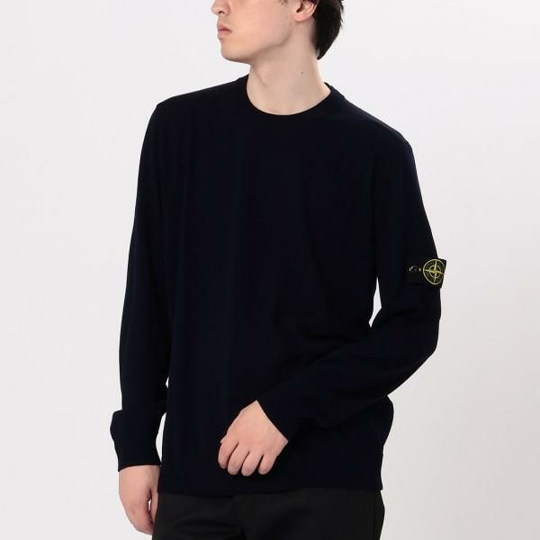 ストーンアイランド ニット セーター ネイビー メンズ STONE ISLAND 8115510C4 A0020 XXL ストーンアイランド ニット セーター ネイビー メンズ STONE ISLAND 8115510C4 A0020 XXL