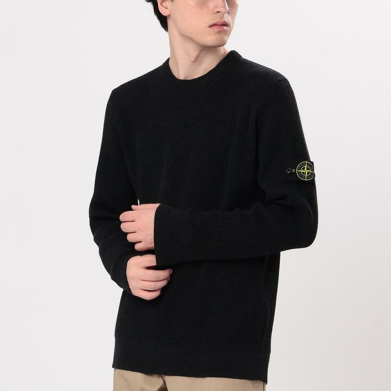 ストーンアイランド ニット セーター グレー メンズ STONE ISLAND 8115553C2 V0M65