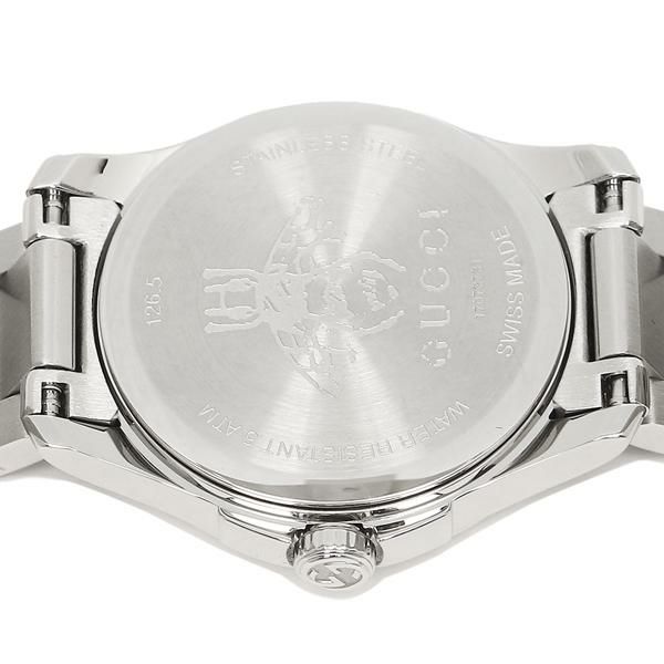 グッチ 時計 GUCCI YA126573 G-TIMELESS Gタイムレス 27mm レディース腕時計ウォッチ ブラック/シルバー 詳細画像