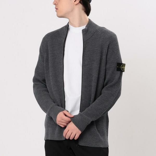 ストーンアイランド カーディガン ボレロ フルジップ グレー メンズ STONE ISLAND 8115519C2 V0M67 XL ストーンアイランド カーディガン ボレロ フルジップ グレー メンズ STONE ISLAND 8115519C2 V0M67 XL