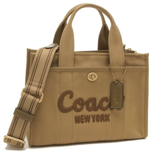 コーチ トートバッグ カーゴトート ベージュ レディース COACH CP164 B4XR7 2025春夏新作