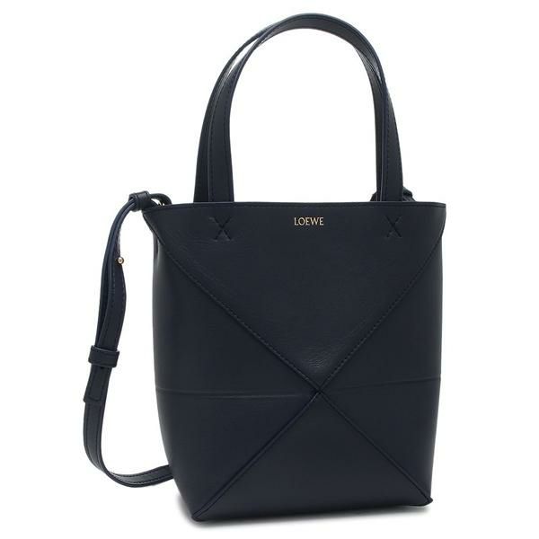 ロエベ トートバッグ パズルフォルド ネイビー レディース LOEWE A657V25X01 4467