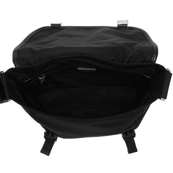 プラダ ショルダーバッグ リナイロン ブラック メンズ PRADA 2VD066
