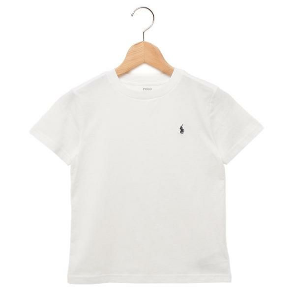 ポロラルフローレン 子供服 コットン ジャージー クルーネック Tシャツ ホワイト ボーイズ RALPH LAUREN 322832904035 WH 2025春夏新作 6 キッズ ポロラルフローレン 子供服 コットン ジャージー クルーネック Tシャツ ホワイト ボーイズ RALPH LAUREN 322832904035 WH 2025春夏新作 6 キッズ