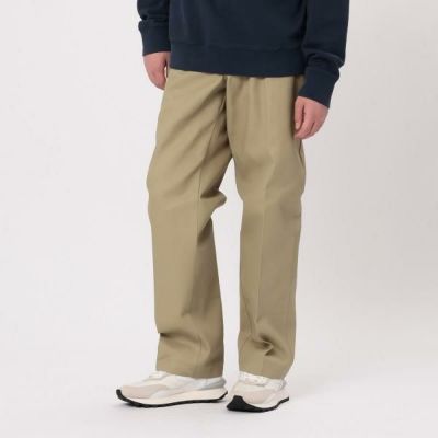 W33★古着 ディッキーズ Dickies ワーク パンツ メンズ 90年代 90s USA製 タロン ベージュ カーキ 24sep19 中古 ボトムス ロング 古着 Deadstock! Dickies 874 コットンツイル ワーク チノ パンツ