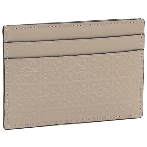 ロエベ カードケース リピートプレーン ベージュ レディース LOEWE