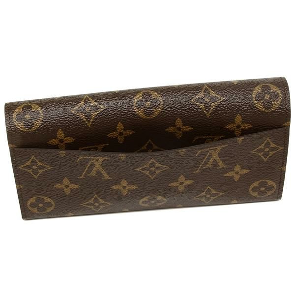 ルイヴィトン 長財布 レディース LOUIS VUITTON M62234 ブラウン ピンク 詳細画像