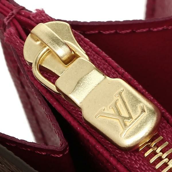 ルイヴィトン 長財布 レディース LOUIS VUITTON M62234 ブラウン ピンク 詳細画像