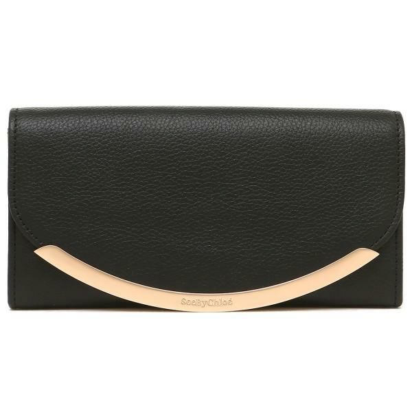 シーバイクロエ 長財布 リジー リッジー ブラック レディース SEE BY CHLOE CHS17WP582349 001 詳細画像