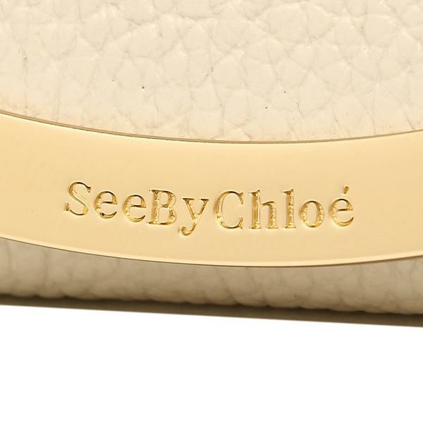 シーバイクロエ 折財布 レディース SEE BY CHLOE CHS17WP781 349 24H ベージュ 詳細画像