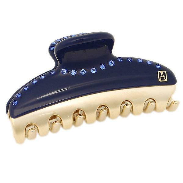 アレクサンドル ドゥ パリ ヘアクリップ ALEXANDRE DE PARIS ICCM-15571-16 NVY M5 Vendome ヘアアクセサリー ネイビー レディース