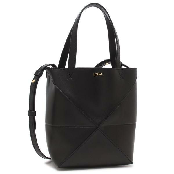 ロエベ ショルダーバッグ ハンドバッグ パズルフォルド トート ブラック レディース LOEWE A657V25X01 1100