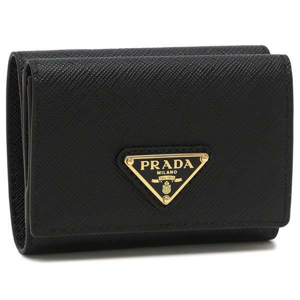 プラダ 財布 メンズ 二つ折り財布 サフィアーノ マネークリップ カード  