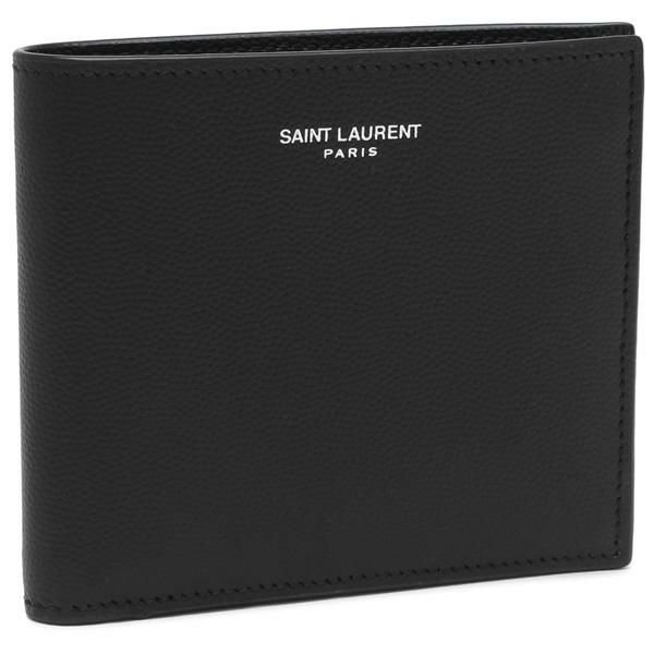 美品】 649 Saint Laurentイブサンローラン2つ折り長財布（SAINT 
