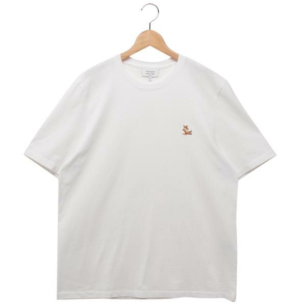 メゾンキツネ Tシャツ チラックスフォックス ホワイト メンズ レディース ユニセックス MAISON KITSUNE LM00110KJ0008 P100 2025春夏新作