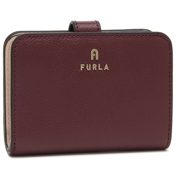 フルラ 二つ折り財布 カメリア レッド ベージュ レディース FURLA WP00315 ARE000 3574S WP00315ARE0003574S 2025春夏新作