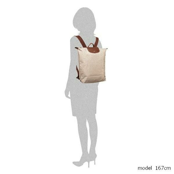 ロンシャン　リュック　ベージュ ロンシャン リュック バックパック プリアージュ オリジナル ベージュ