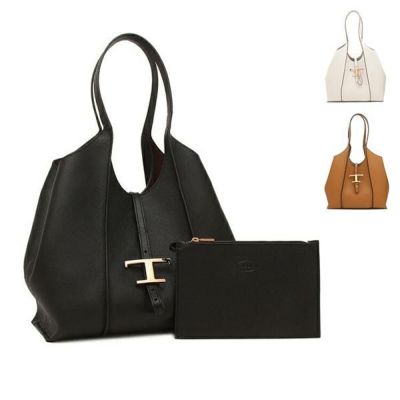トッズ トートバッグ T TIMELESS ロゴ Tチャーム レディース