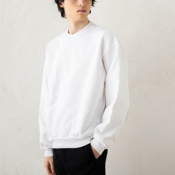 【訳あり】ロサンゼルスアパレル スウェット フリースクルーネック ホワイト メンズ LosAngeles Apparel HF-07 WHITE 14 OZ HEAVY FLEECE CREWNECK PULLO…