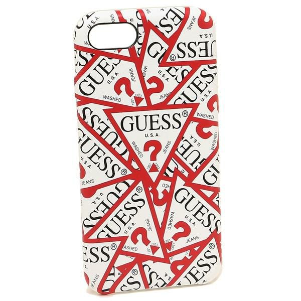 ゲス iPhoneケース GUESS GUHCI8PMPT RE レッド