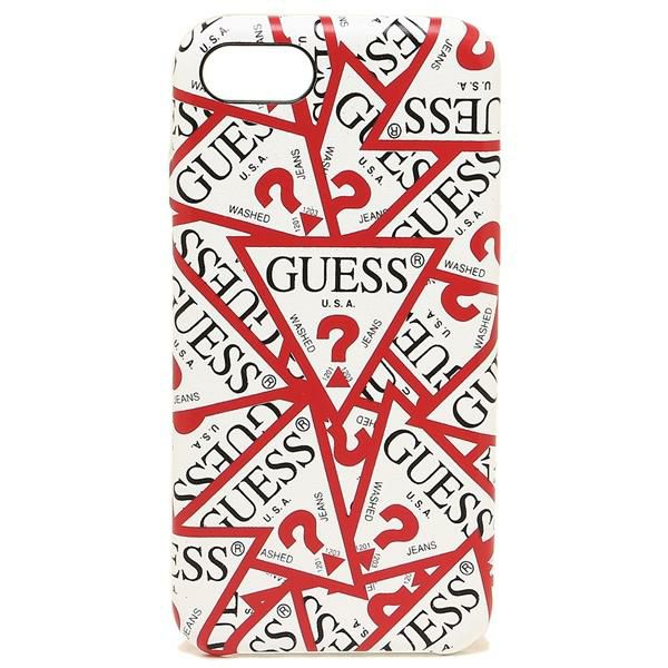 ゲス iPhoneケース GUESS GUHCI8PMPT RE レッド 詳細画像