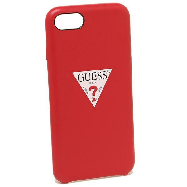 ゲス iPhoneケース GUESS GUHCI8PTPURE RE レッド
