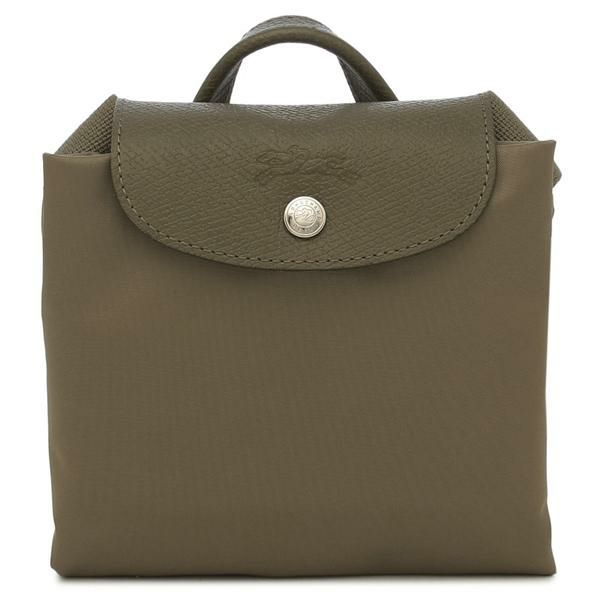 ロンシャン リュック バックパック プリアージュ グリーン カーキ