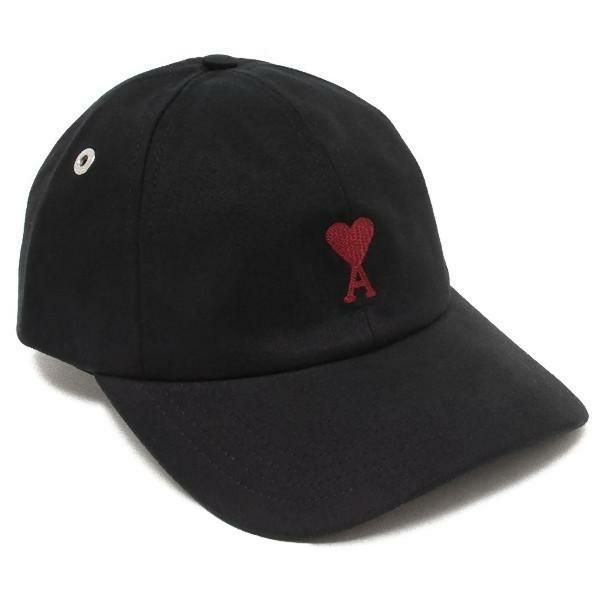 アミパリ　キャップ Ami de Coeur スタッド キャップ ブラック | AMI PARIS