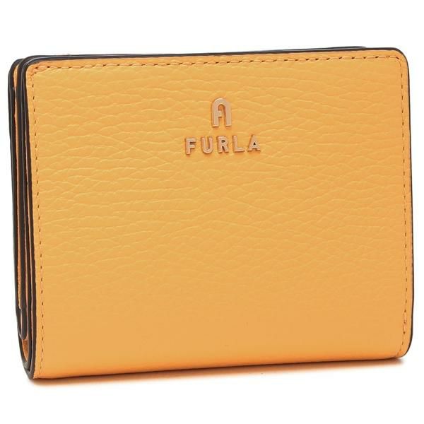 フルラ 二つ折り財布 カメリア イエロー レディース FURLA WP00307 HSF000 CRE00 2025春夏新作 フルラ 二つ折り財布 カメリア イエロー レディース FURLA WP00307 HSF000 CRE00 2025春夏新作