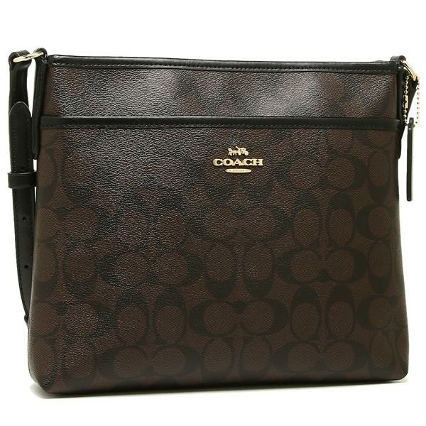 コーチ ショルダーバッグ シグネチャー ブラウン レディース COACH F29210