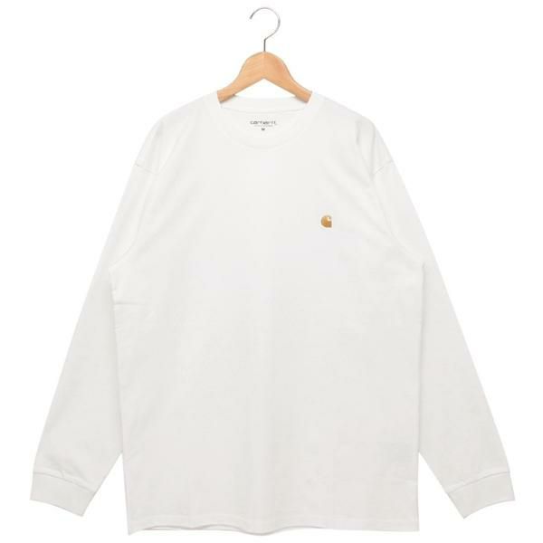 カーハート Tシャツ カットソー ロングスリーブチェイスTシャツ ホワイト メンズ Carhartt WIP I026392 00R 2025春夏新作 S カーハート Tシャツ カットソー ロングスリーブチェイスTシャツ ホワイト メンズ Carhartt WIP I026392 00R 2025春夏新作 S