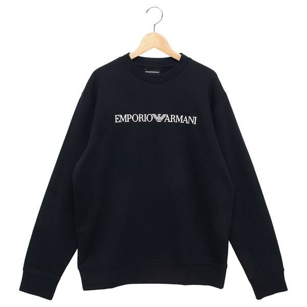 エンポリオアルマーニ スウェット ロゴ ネイビー メンズ EMPORIO ARMANI 8N1MR6 1JRIZ F905 2025春夏新作 L エンポリオアルマーニ スウェット ロゴ ネイビー メンズ EMPORIO ARMANI 8N1MR6 1JRIZ F905 2025春夏新作 L