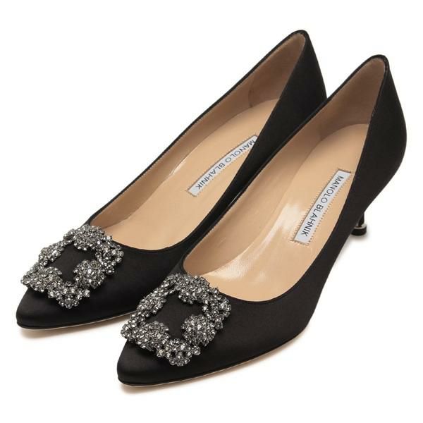 マノロブラニク パンプス ハンギシ ジュエルバックル ハイヒール ブラック レディース MANOLO BLAHNIK 9XX0661 0015 2025春夏新作 36.5(約23.5cm) マノロブラニク パンプス ハンギシ ジュエルバックル ハイヒール ブラック レディース MANOLO BLAHNIK 9XX0661 0015 2025春夏新作 36.5(約23.5cm)