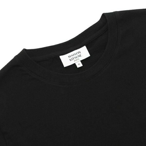 mai【美品】MAISON KITSUNE ブラック スウェット 新タグ 新品 maison kitsune 2023ss fox sweat black S | re