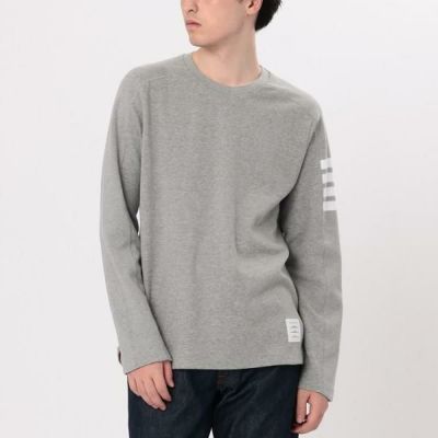 トムブラウン Tシャツ カットソー ロングスリーブT グレー メンズ THOM BROWNE MJS245A 07323 055 トムブラウン Tシャツ カットソー ロングスリーブT グレー メンズ THOM