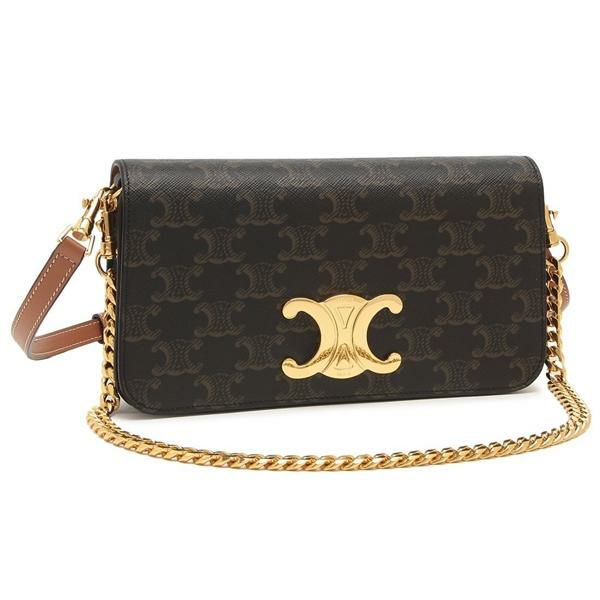 セリーヌ ショルダーバッグ ハンドバッグ トリオンフ ブラウン レディース CELINE 10L972DQB 04LU マルチカラー セリーヌ ショルダーバッグ ハンドバッグ トリオンフ ブラウン レディース CELINE 10L972DQB 04LU マルチカラー
