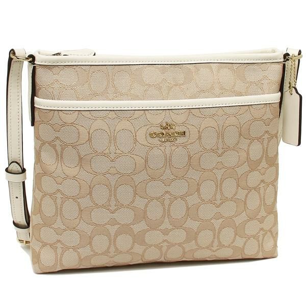 コーチ バッグ COACH F29960 IMC7C シグネチャー ジャカード ファイル 