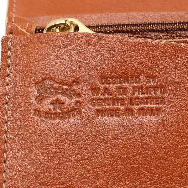 イルビゾンテ 二つ折り財布 メンズ レディース IL BISONTE C0522 P 詳細画像